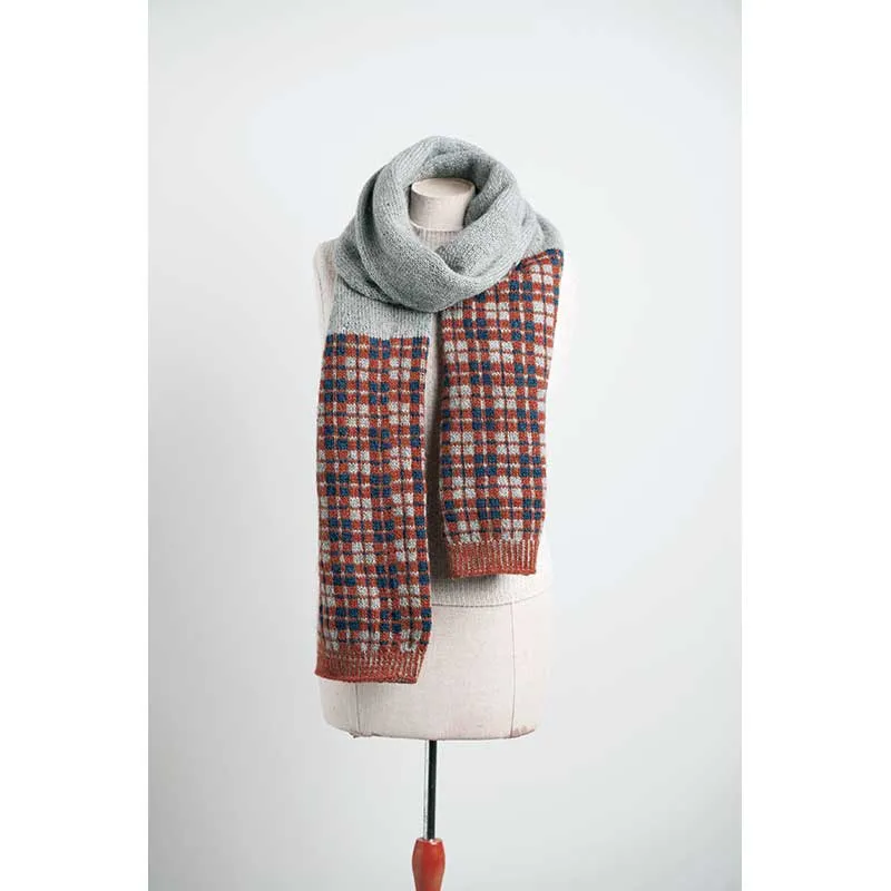 Bassett Scarf in Rowan Moordale - Digital Version