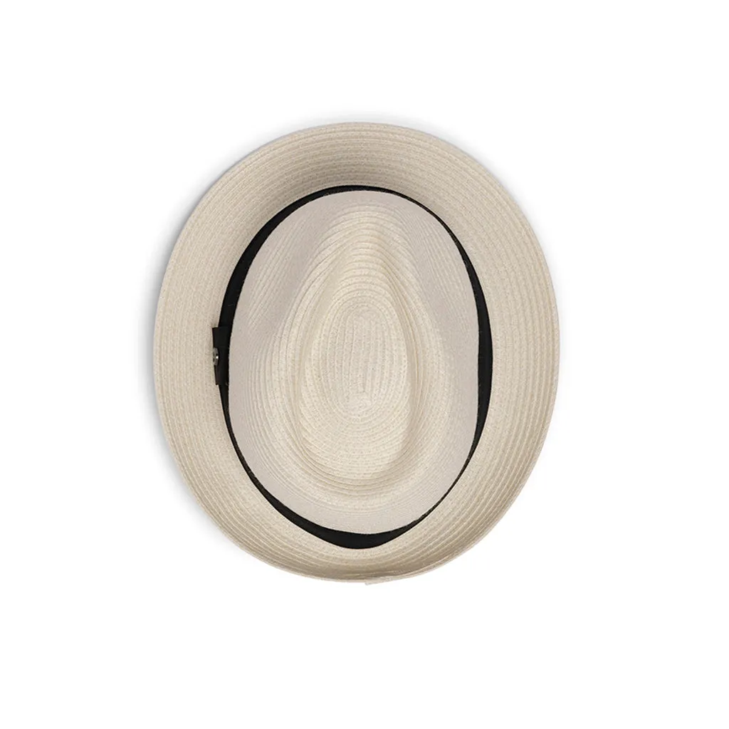 Evoke Harley Unisex Trilby - Ivory