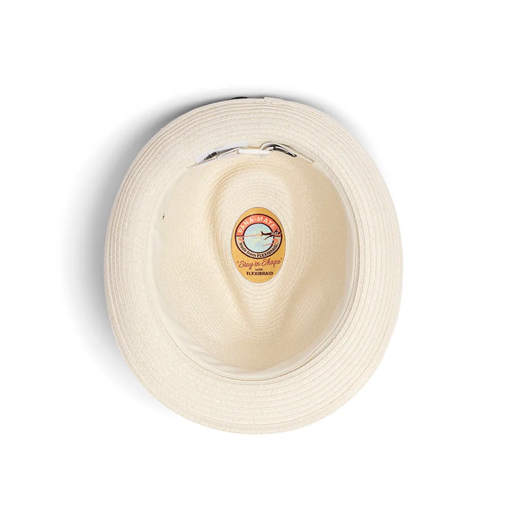 Evoke Harley Unisex Trilby - Ivory
