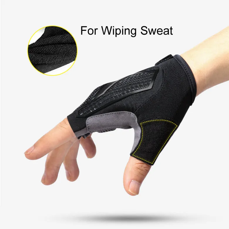 Half-finger Shock Absorbing Breathable Cycling Gloves
