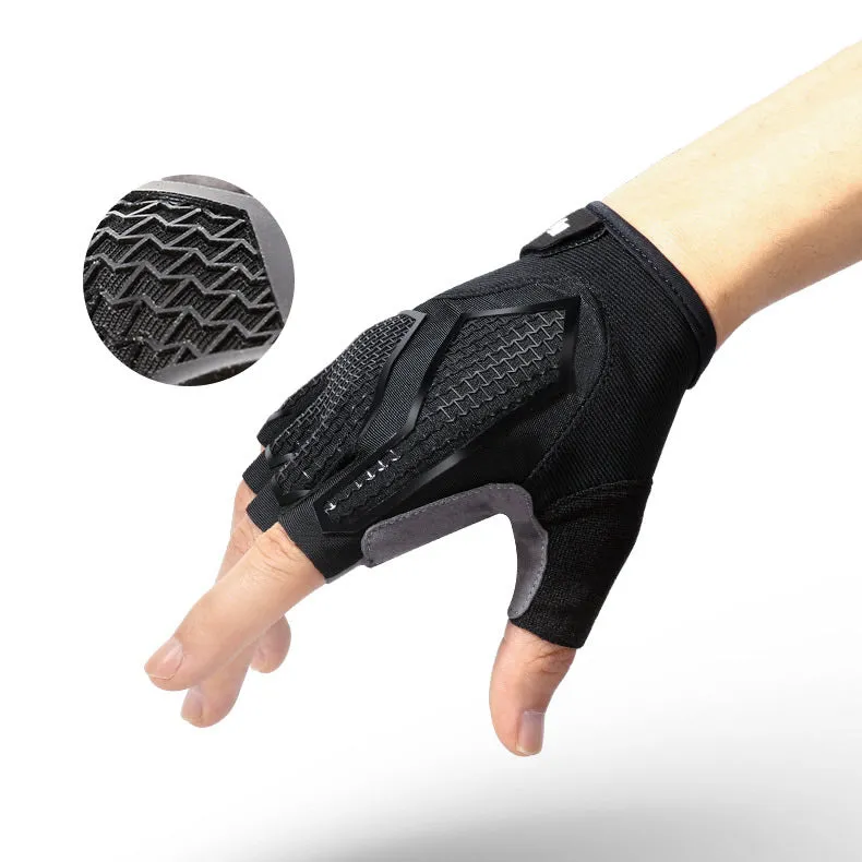 Half-finger Shock Absorbing Breathable Cycling Gloves