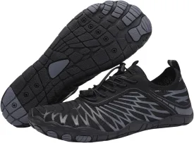 Hike Barefoot Shoes for Women Men Wide Toe Box Athletic Waterproof Trail Running & Non-Slip Barefoot Footwear
