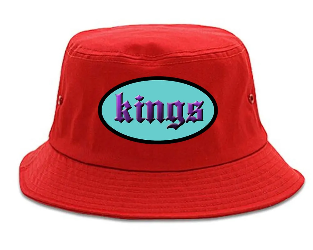 Kings Oval 3D Logo Chest Mens Bucket Hat