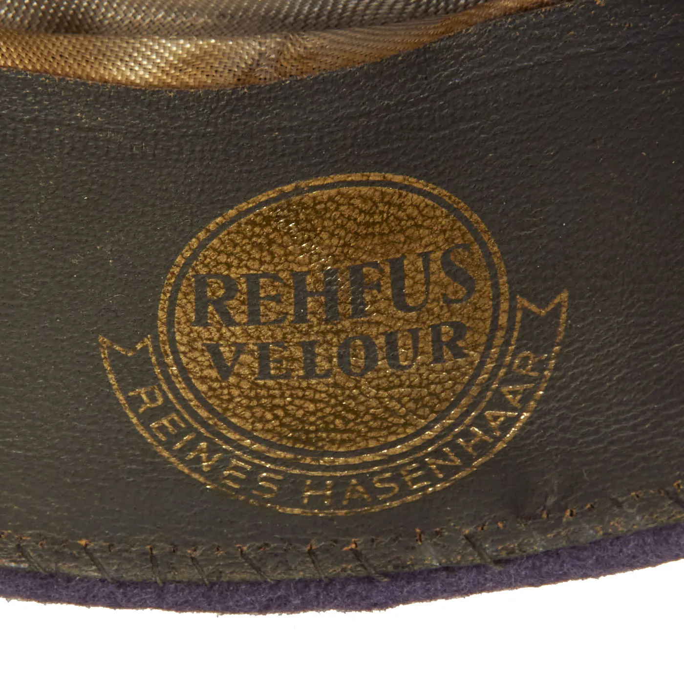 Original German WWII Luftwaffe Flak Artillery EM/NCO Private Purchase Visor Cap by Rehfus Velour