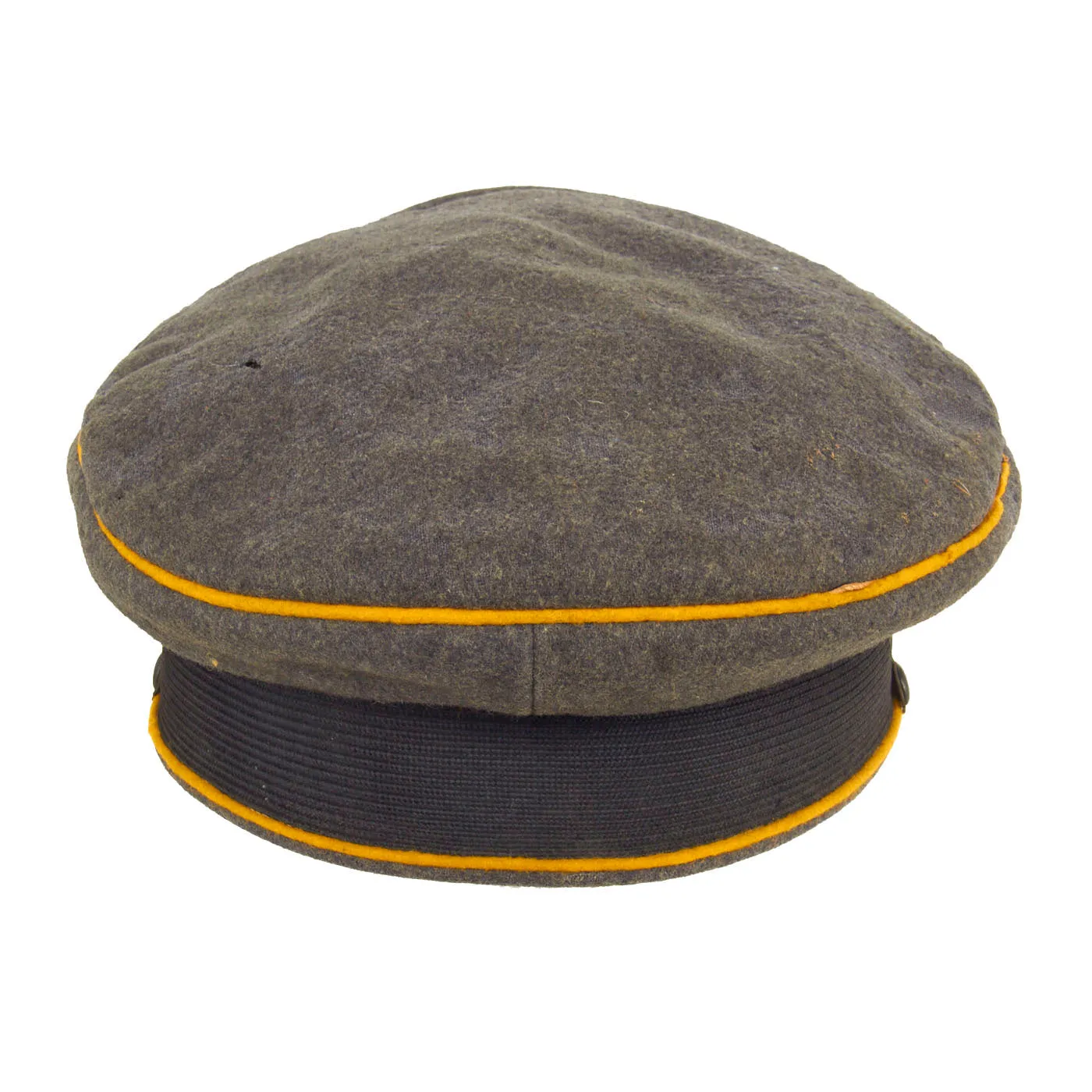 Original German WWII Luftwaffe Flight Branch EM/NCO Schirmmütze Visor Cap by Friedrich-Holecek