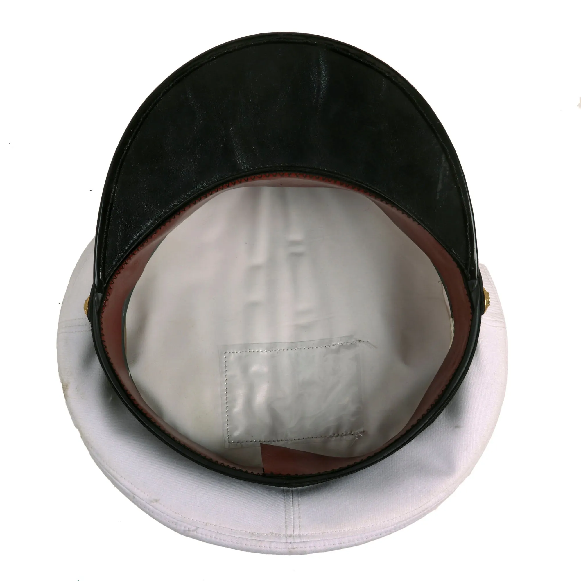 Original Thailand Royal Thai Navy Cold War Era Admiral’s Peaked Visor Cap