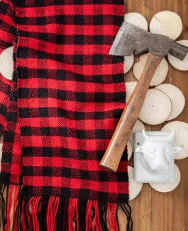 Paul Bunyan Plaid Scarf