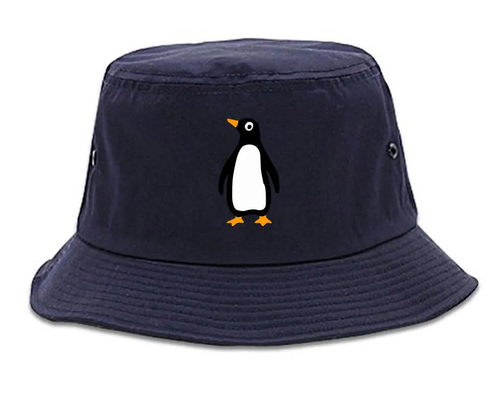 Penguin Animal Chest Mens Bucket Hat