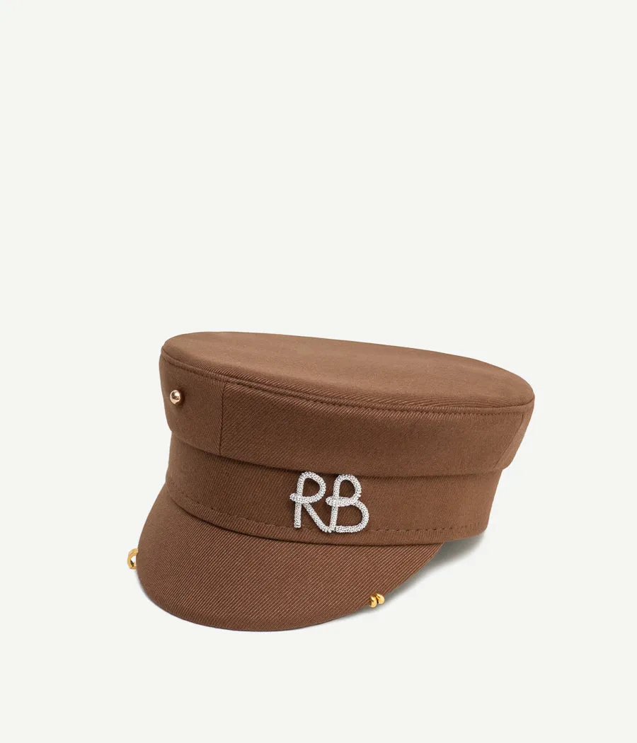 Pierced Baker Boy Cap