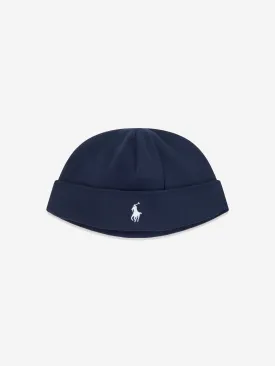 Ralph Lauren Baby Boys Beanie Hat in Navy