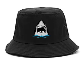 Shark Face Chest Mens Bucket Hat