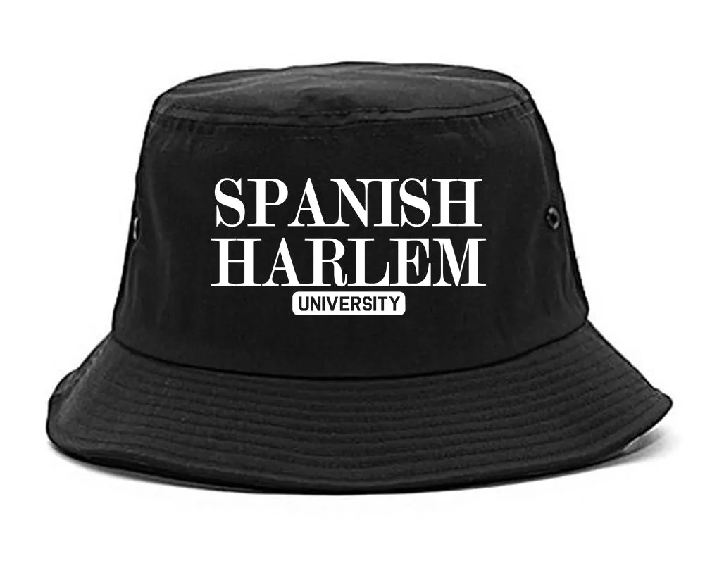 Spanish Harlem University New York Mens Bucket Hat