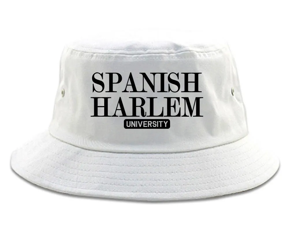 Spanish Harlem University New York Mens Bucket Hat