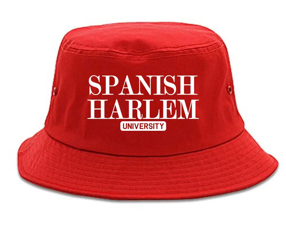 Spanish Harlem University New York Mens Bucket Hat