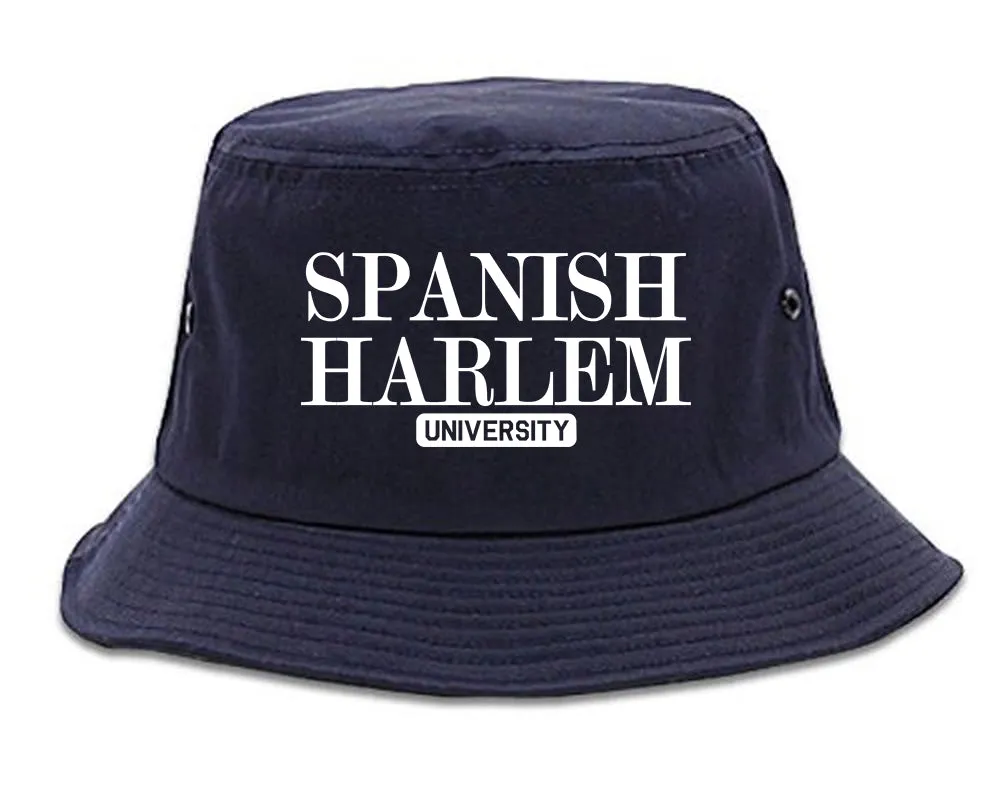 Spanish Harlem University New York Mens Bucket Hat
