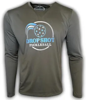 UPF Mens Pro Long Sleeve T Shirt | Active Shirts for Pickleball Players | Long Sleeve Dri Fit