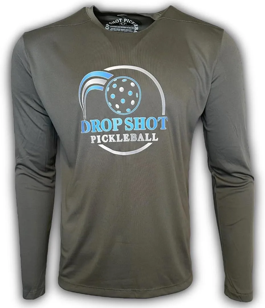 UPF Mens Pro Long Sleeve T Shirt | Active Shirts for Pickleball Players | Long Sleeve Dri Fit